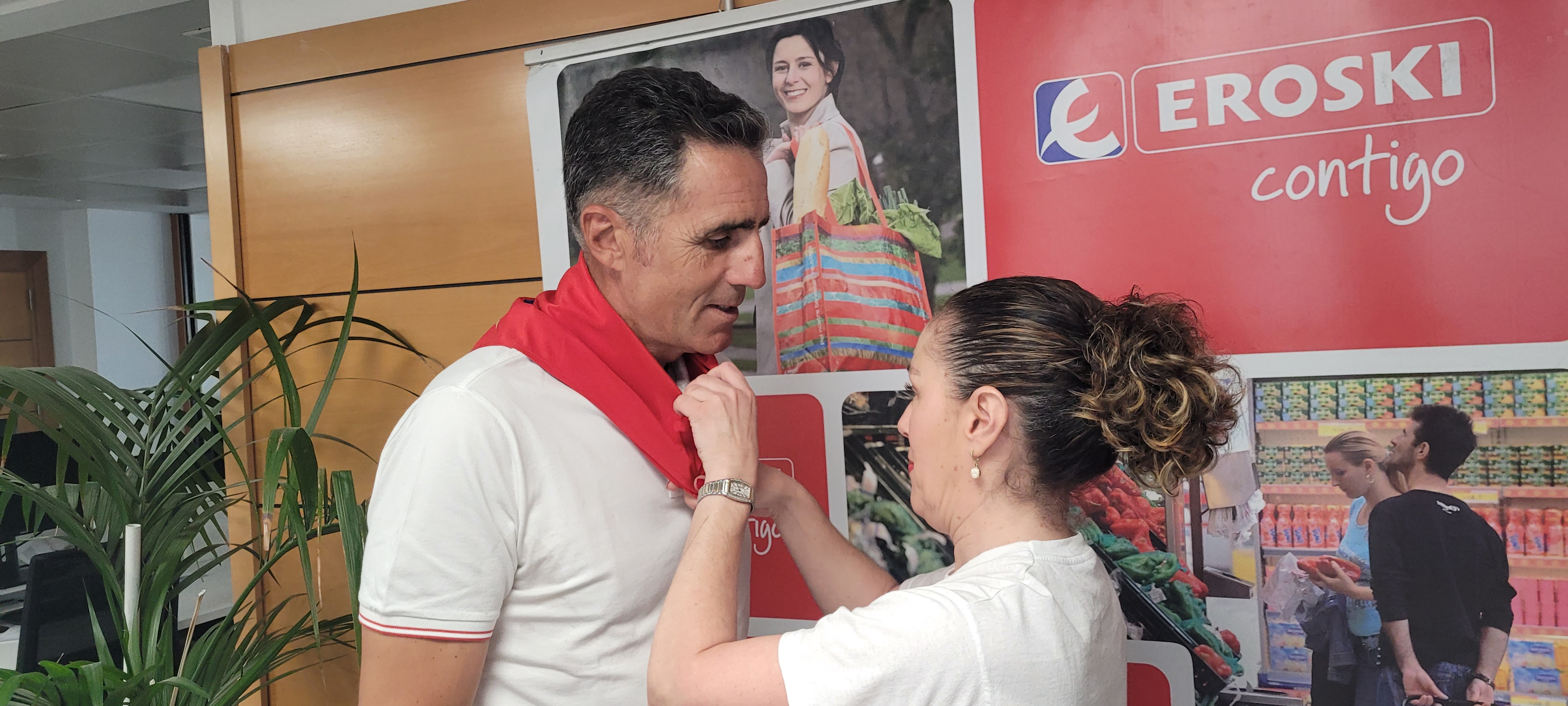 SAN FERMIN 2023. EL PA&Ntilde;UELO DEL 25&ordm; ANIVERSARIO